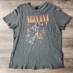 Nirvana Live In New York T-Shirt Sz S